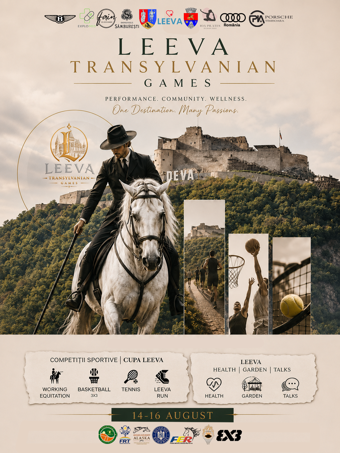 Afiș LEEVA Transylvanian Games 2026